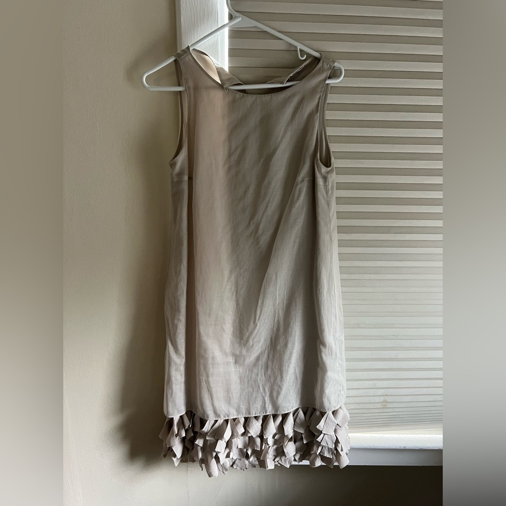 Brunello Cucinelli Light Grey Dress